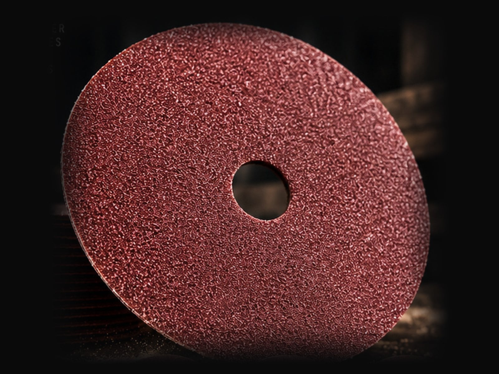 Tool Berg 125 mm fibre sanding disc, abrasive face